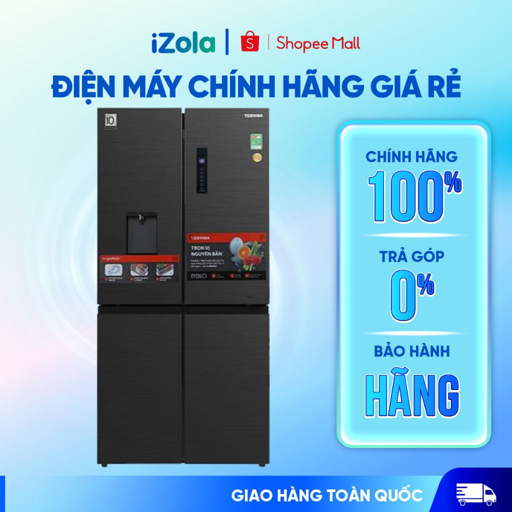 GR-RF606WI-PMV(60)-AG - Tủ lạnh Toshiba Inverter 471 lít Multi Door GR-RF606WI-PMV(60)-AG - Hàng chính hãng