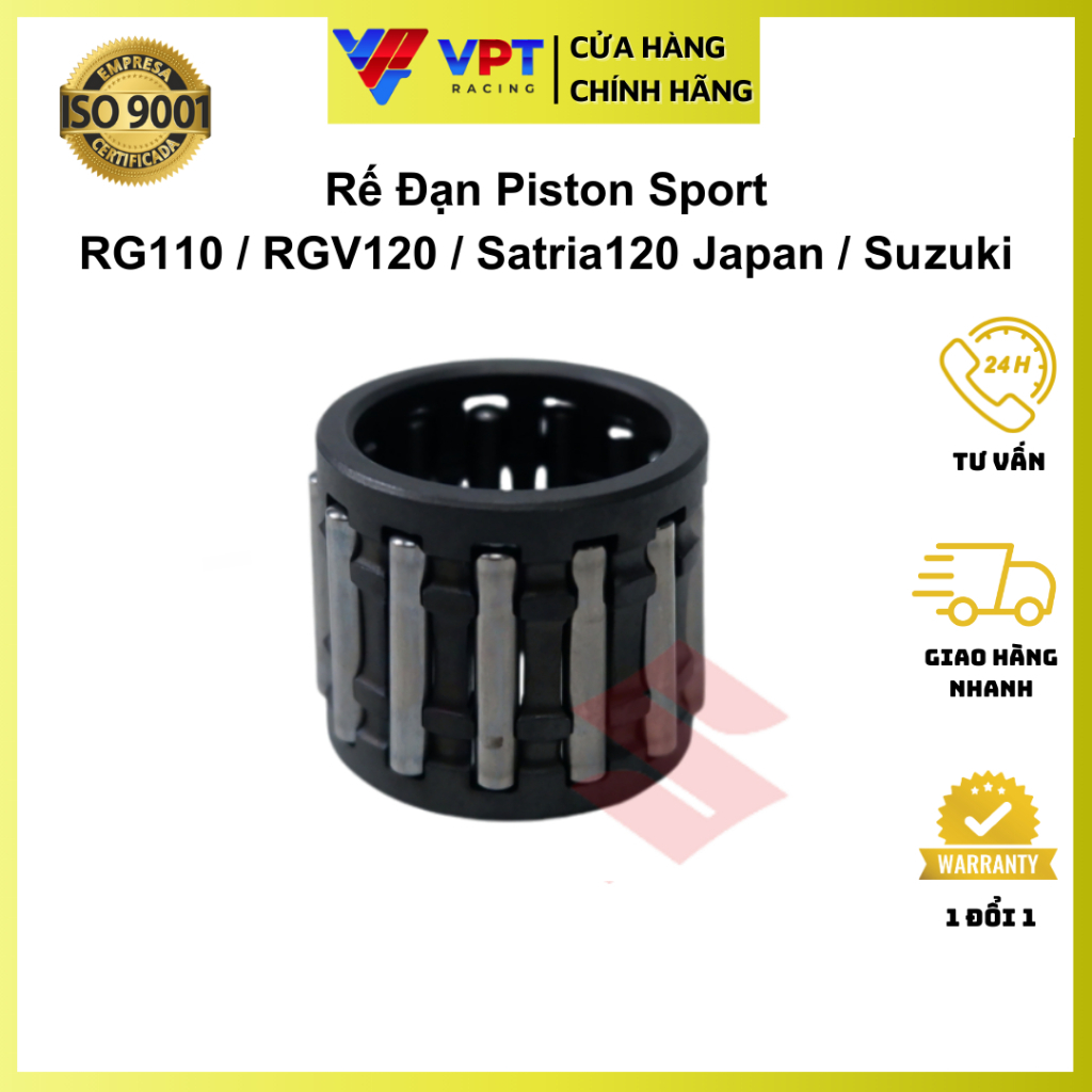 Rế đạn piston Xipo sport RG110, RGV120, RGX120, Satria120 - chính hãng Suzuki 09263