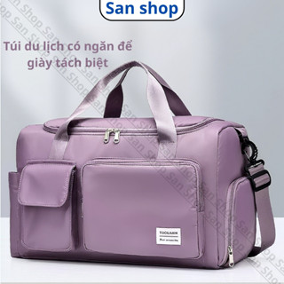 Túi Du Lịch Nam Nữ Sức Chứa Lớn Chống Thấm Nước Ngăn Giày Riêng Tách Biệt Ướt Khô – San Shop