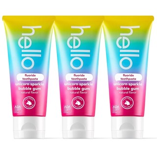 [Hàng Mỹ] Kem Đánh Răng Hello Fluoride Toothpaste Cho Bé từ 2 tuổi
