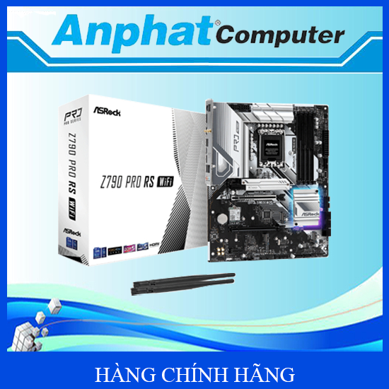 Bo Mạch Chủ Main ASRock Z790 Pro RS WiFi Socket LGA 1700 - Hàng Chính Hãng