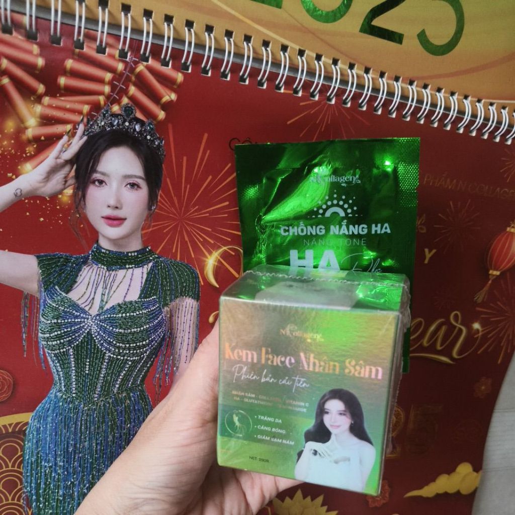 face xanh ncollagen chính hãng