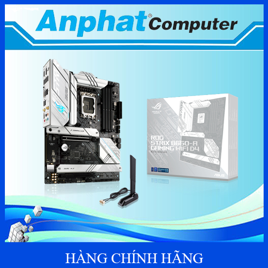 Bo mạch chủ Main ASUS ROG STRIX B660-A GAMING WIFI D4 Socket LGA 1700 - Hàng Chính Hãng