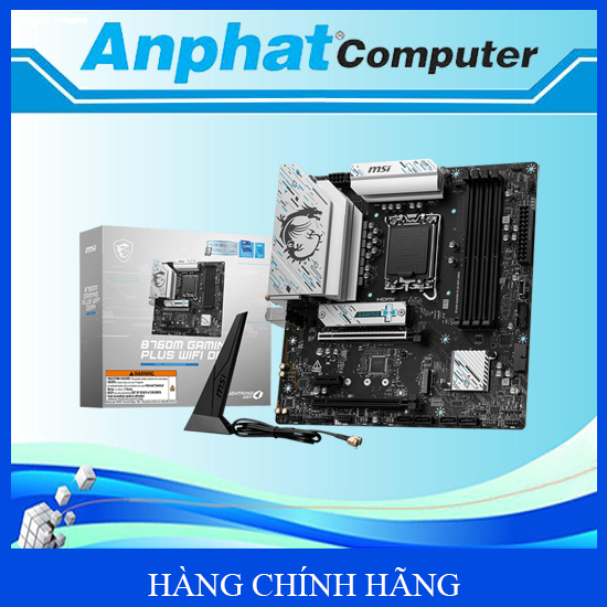 Bo mạch chủ Main B760M GAMING PLUS WIFI Socket LGA 1700 - Hàng Chính Hãng