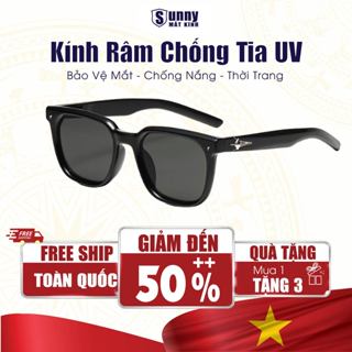 Kính Râm Gọng Vuông Nam Nữ Chống Tia Uv 400 Chống Nắng Chống Bụi Phụ Kiện Thời Trang Hàn Quốc Đi Học Đi Làm
