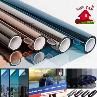   COMBO-2.5M  Giấy decal dán kính chống nắng nóng UV  phim cách nhiệt cửa sổ decan phản quang chống nhìn trộm 