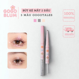  GOGOTALES Bút Kẻ Mắt 2 Đầu Gogo Tales Chính Hãng Eyeliner Lâu Trôi Nhũ Mắt Nhũ Kim Tuyến GT800 