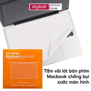  Khăn Vải Lót Bàn Phím Macbook Laptop Chống Bụi Bẩn Bàn Phím Laptop Bảo Vệ Màn Hình 13 14 15 16 Inch 