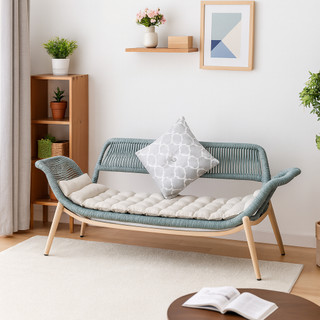  Ghế cánh én đôi mây nhựa thư giãn SMARTHOMES decor ban công sân vườn quán cafe phòng khách 