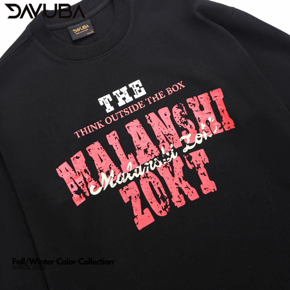 [Deal mở bán] [DAVUBA] Áo Thun Dài Tay Malanshi Long Tee 300gsm nam nữ SM163 | BigBuy360 - bigbuy360.vn