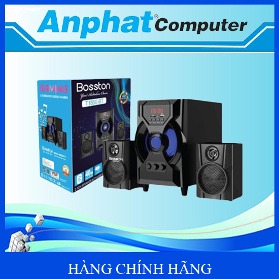 Loa vi tính Gaming Bosston bluetooth 2.1 T1850-BT - Hàng Chính Hãng
