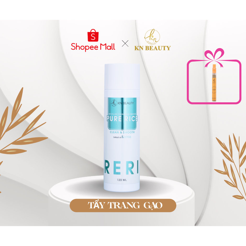 KN Beauty Nước tẩy trang gạo – 120Ml