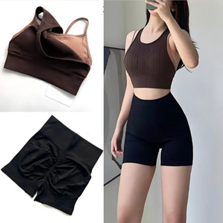  Set Đồ Tập Gym Nữ Croptop Co Giãn Tôn Dáng - Đồ Tập Yoga Fitness BEYOURSPORT 