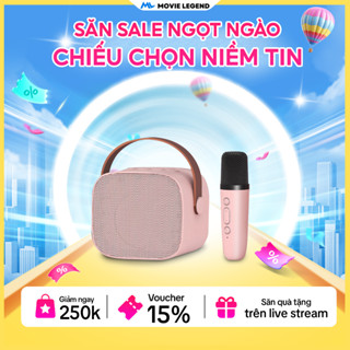 Loa Mini Hát Karaoke K1 Dành Cho Máy Chiếu Và Điện Thoại, Hỗ Trợ Bluetooth 5.0