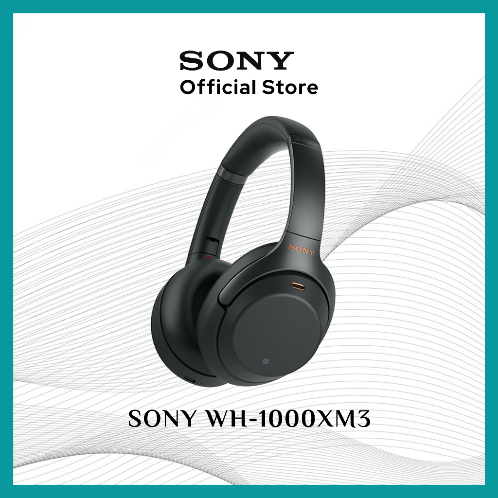 [CHÍNH HÃNG] Sony WH-1000XM3 – Headphones Bluetooth, Chống Ồn Đỉnh Cao, Âm Trầm Sâu, Đeo Cực Êm