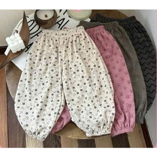combo 2 quần bé gái-bé trai thu đông ( HỌA TIẾT IN 5 D 5 MÀU QC28 )chất tăm mềm mịn size 8-20 kg m99