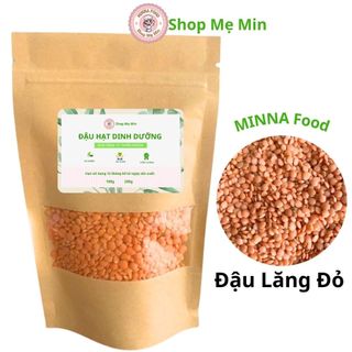 Đậu Lăng Đỏ 100g / 200g – Hạt Khô Nguyên Chất, Nấu Cháo Ăn Dặm, Nấu Súp, Làm Món Chay