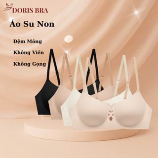 Áo lót nữ ĐỆM MỎNG Doris AL247, áo ngực lụa sữa đệm mỏng không gọng, không đường may, nâng ngực