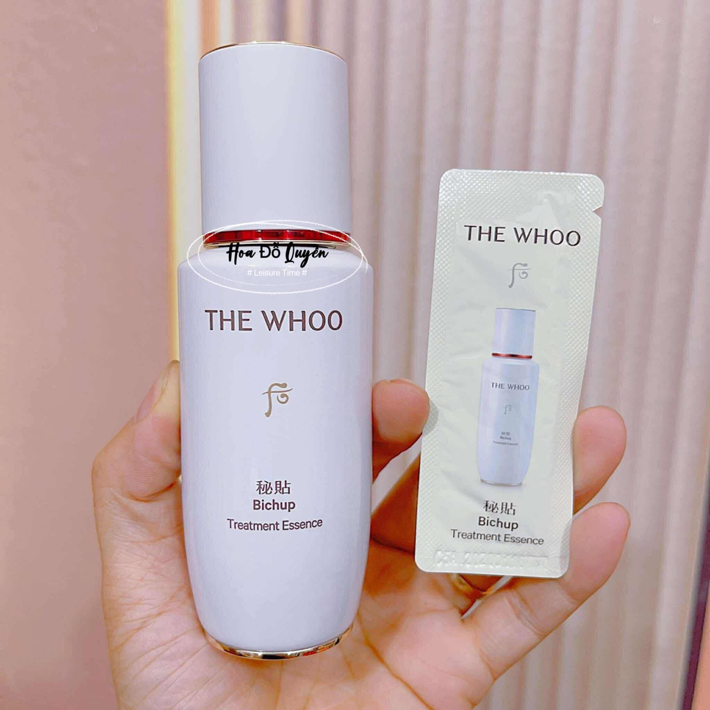 [ Combo 50 gói x 1ml ] First Care Tinh chất ngừa lão hoá cấp ẩm cải thiện cấu trúc da THE WOO Bichup Treatment Essence