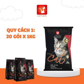   COMBO 5 GÓI 1kg- bao 20kg  Thức ăn Hạt Cat’s Eye Cho Mèo Mọi Lứa Tuổi 20kg   cateye catseye cat eye  
