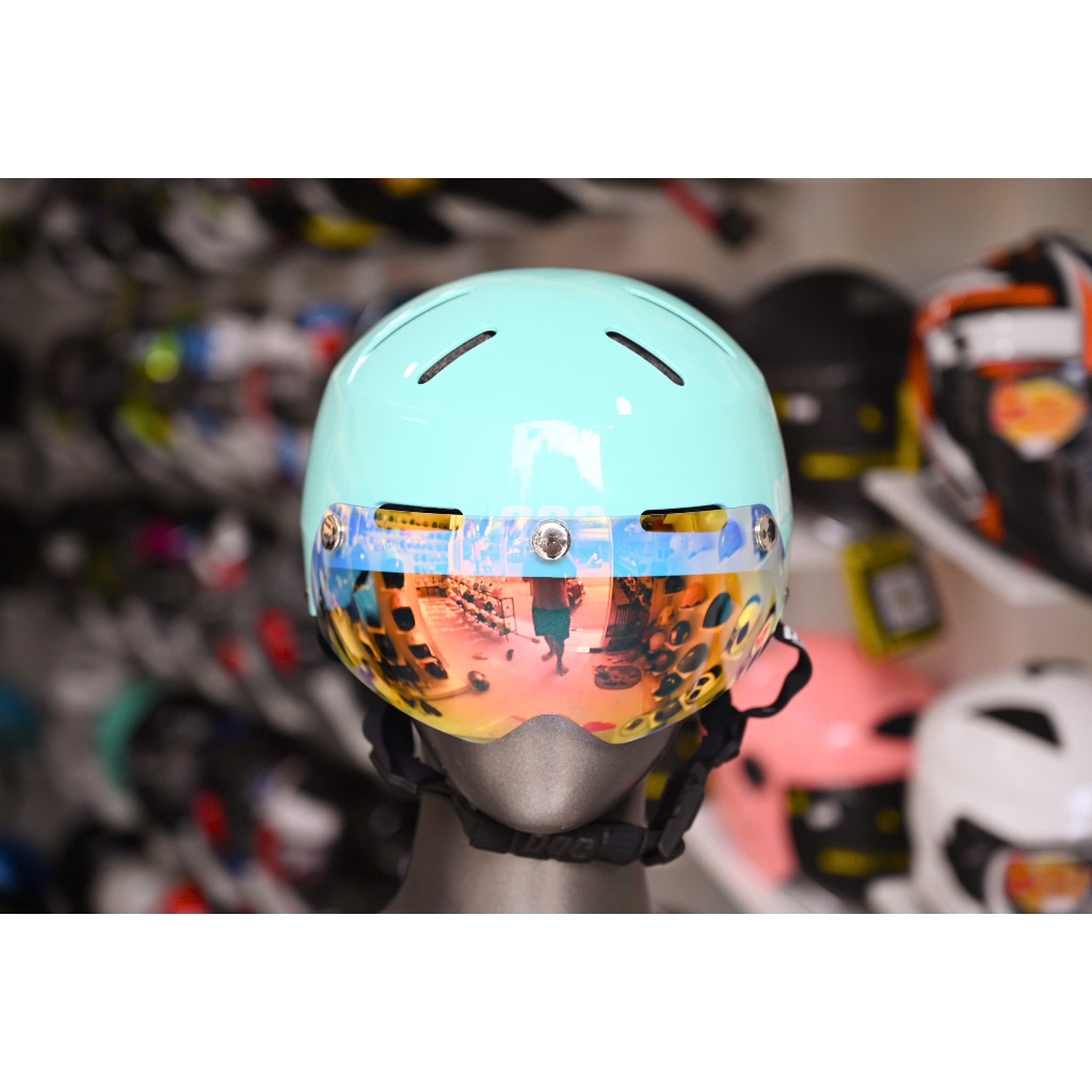 (Ko phải mũ) Kính revo cam đổi màu cho nón POC P01/ falcon city, P05 hoặc P10 có độ kính nam châm