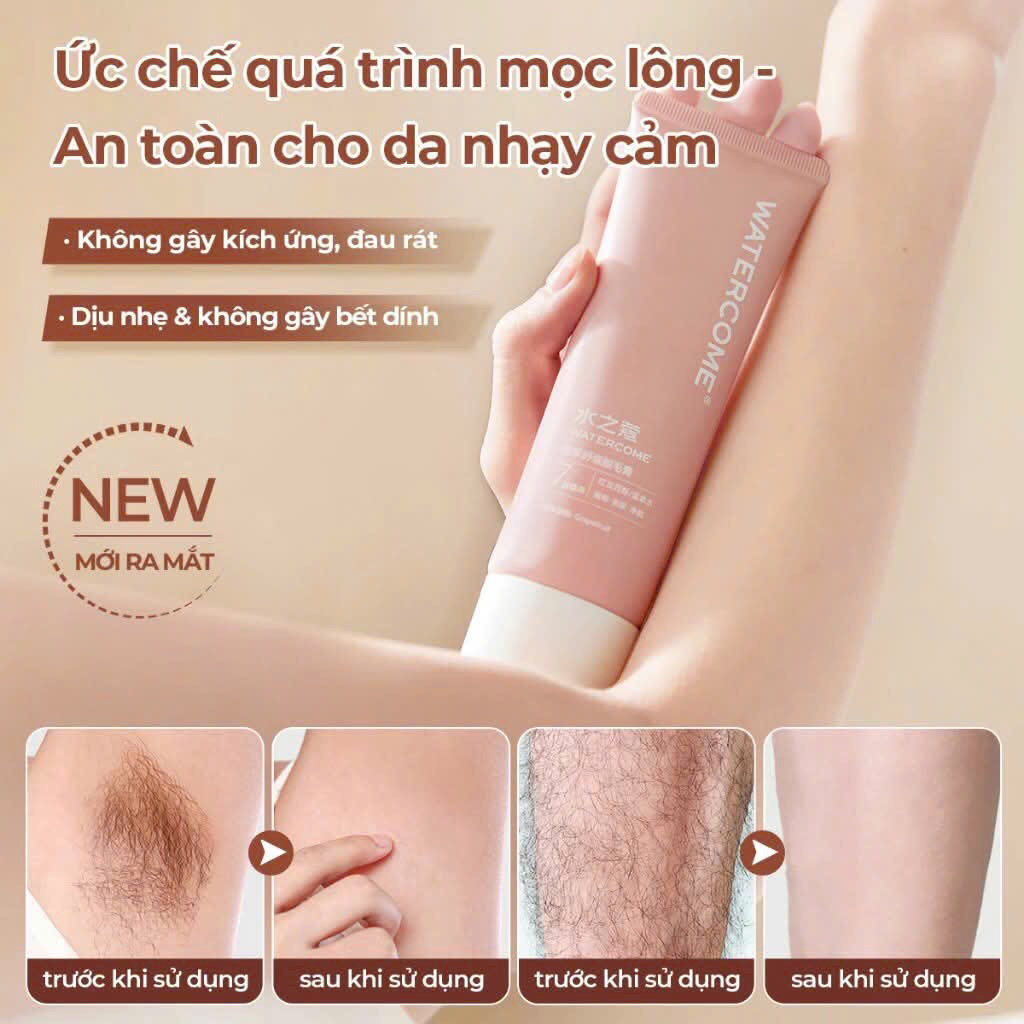 Watercome kem tẩy lông lô hội-Watercome kem tẩy lông lô hội ghch03