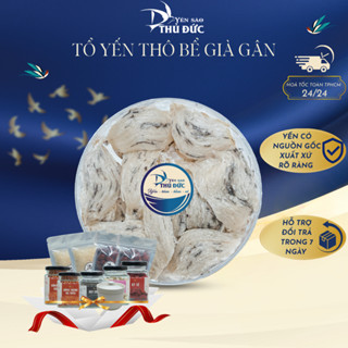 Tổ Yến Thô Bể Già Gân Tặng Kèm Nhíp Nhặt Lông Chuyên Dụng - Yến Sào Thủ Đức