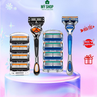 COMBO DAO CẠO RÂU LOẠI TỐT – LƯỠI THÉP HỢP KIM TITAN – CẠO ÊM, SẠCH SÂU, BẢO VỆ DA