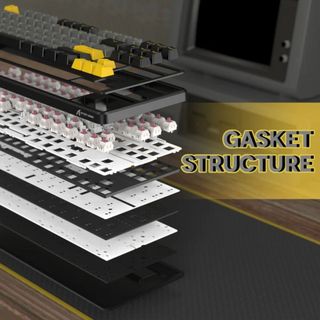 BÀN PHÍM CƠ GAMING KHÔNG DÂY ATTACK SHARK X87 / M87 PRO V2 MULTI MODES LED RGB