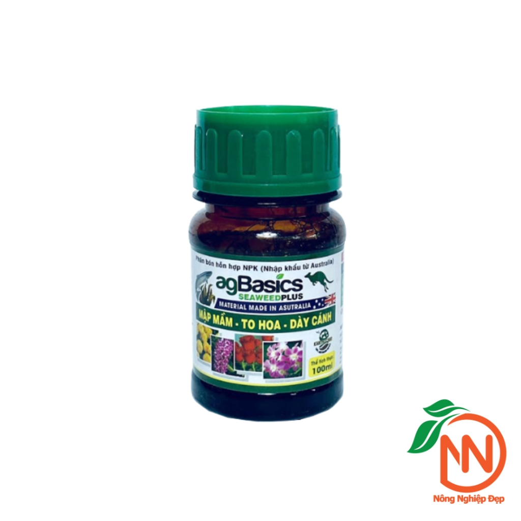 Phân Bón Hỗn Hợp Npk agBasics - Phân Hữu Cơ Úc - Kết Hợp Đạm Cá Và Tảo Biển - Nông Nghiệp Đẹp