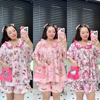 ĐỒ BỘ NỮ ĐÙI BÈO LỤA HÀN BIGSIZE 50-85kg