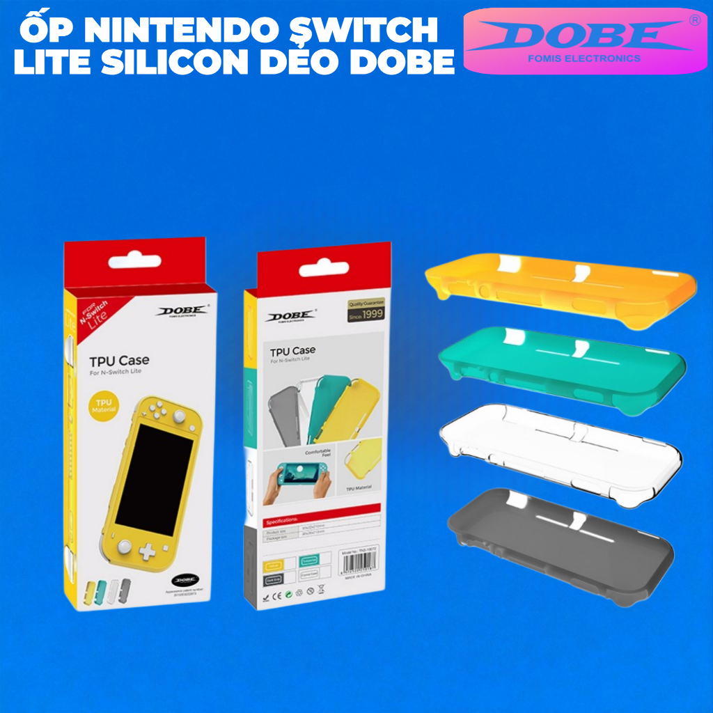 Ốp Nintendo Switch Lite Silicon dẻo Dobe