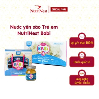  Nước Yến Sào Cho Bé NutriNest Babi Bổ Sung Dưỡng Chất Hũ 42g 