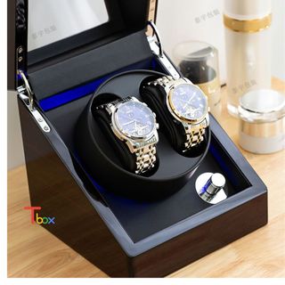 hộp xoay cho 2 chiếc đồng hồ cơ