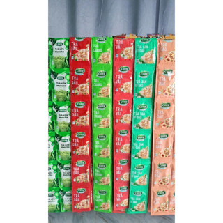  Trà Hòa Tan Cozy Dây 20g  12 Gói Liền  – Đủ Vị Chanh Đào Ổi Hồng Dâu Vải Matcha Sâm Bí Đao 