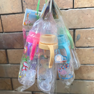 Bình Sữa Cacara ( Lốc 6 Bình ) Cho Bé 140ml,40ml,250ml Có Quai/ Không  Quai In Hình Dễ Thương
