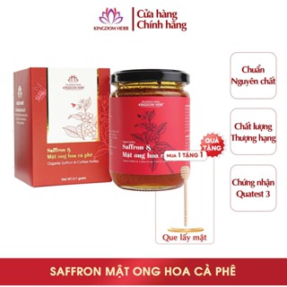 Saffron ngâm mật ong Kingdom Herb chính hãng thượng hạng 311g - hỗ trợ dạ dày, ngủ ngon, đẹp da KQ