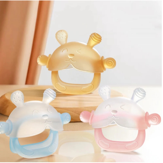 Gặm Nướu SILICON Hàn Quốc Cao Cấp Siêu Mềm 🐰🥕 - ĐẢM BẢO CHÍNH HÃNG