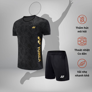 BỘ QUẦN ÁO CẦU LÔNG NAM, NỮ YONEX _ Áo Cầu Lông, Quần Cầu Lông thấm hút mồ hôi, thoáng khí A6