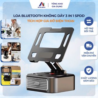  Loa Bluetooth Không Dây 3 Trong 1 SPDD Tích Hợp Đế Máy Tính Bảng Giá Đỡ Điện Thoại Hát Karaoke Âm Thanh Hay 