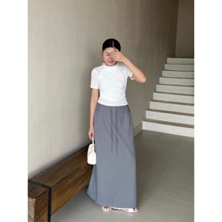  Chân váy dài hack dáng SOMS | Noir Skirt 