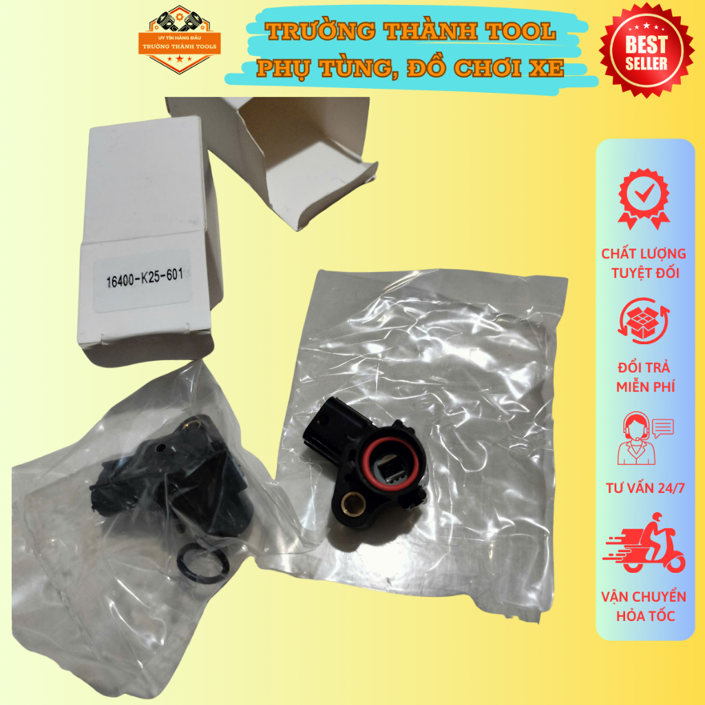 Cảm biến Tps Vision/AB125/shmode/fu125/lead125/vario/ab2012, Cảm biến họng ga TPS Xe Ga Trường Thành