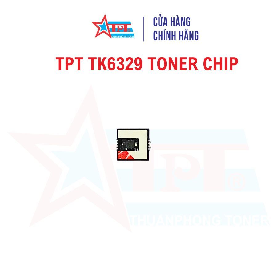 Dùng cho dòng máy Kyocera TASKalfa 4002i/5002i/6002i chip mực TPT TK6329 - Dung lượng 35.000 trang