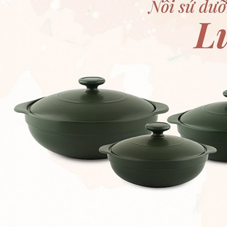 nồi đất gốm sứ Minh Long - nồi đất sứ Minh Long