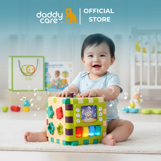 Đồ chơi montessori hộp nhạc lắp ráp tháo rời 6 mặt Goodway Play and learn activity cube