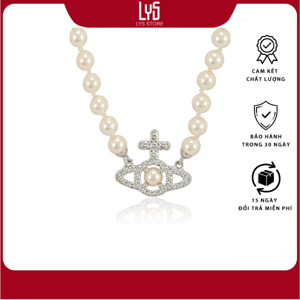 Dây chuyền Vivianwestwood Roxanne Pearl  6209