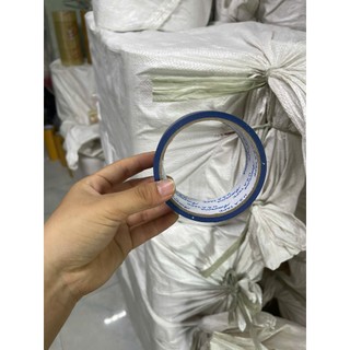 Băng Keo Simili Xanh Dương Khổ 3.6F – Dán Đóng Sổ, Trang Trí, Thủ Công