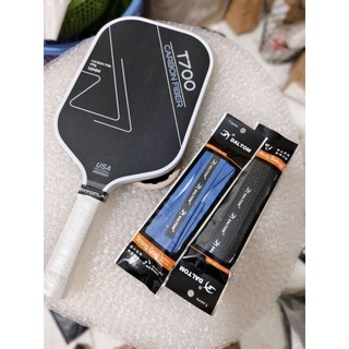   Tặng bóng  Vợt Pickleball T700 Carbon Fiber Bypoplar mặt nhám độ dày 16mm màu sắc trẻ trung năng động 
