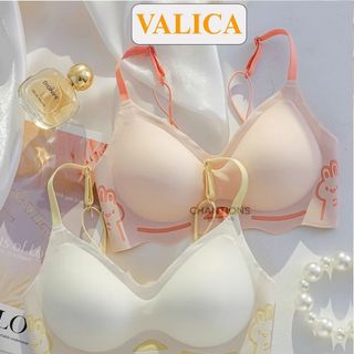    Black Friday   Áo ngực không gọng đúc su chống tuột - Áo lót nữ nâng ngực mút vừa tạo khe VALICA A928 