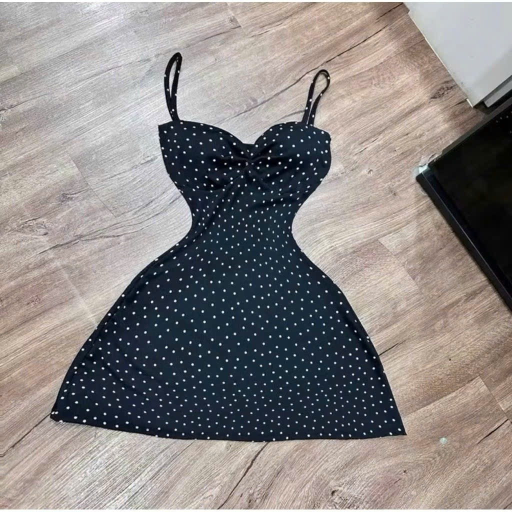 Váy Body Nữ Dáng Ngắn 2 Dây LONACO D218,Thiết Kế Thời Trang Phong Cách Trẻ Trung Phong Cách Hàn Quốc | BigBuy360 - bigbuy360.vn
